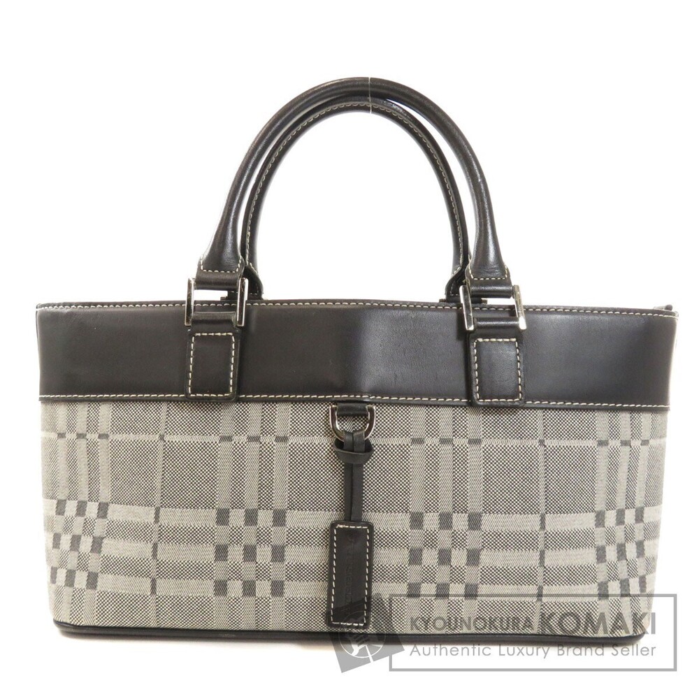 Burberry Check Canvas Handbag - Picture 1 of 11